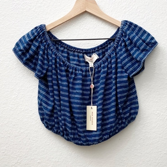 Max Studio London Off The Shoulder Crop To… - Picture 2 of 5